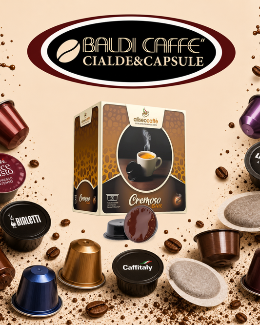 100 capsule compatibili Lavazza a modo mio Aliseo caffè